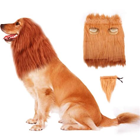 amazon dog wig|costumes for dogs medium.